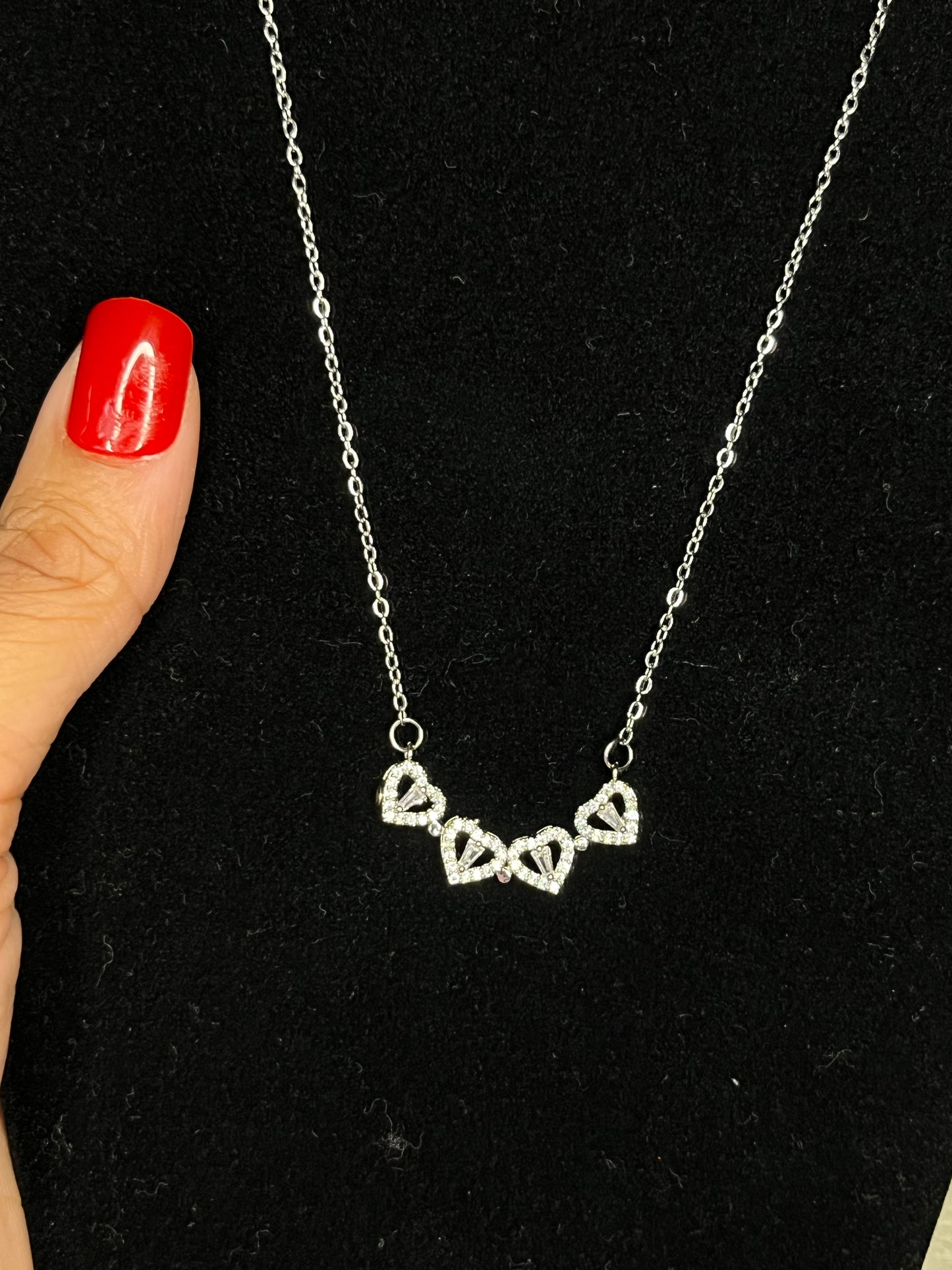 Clover Heart Necklace