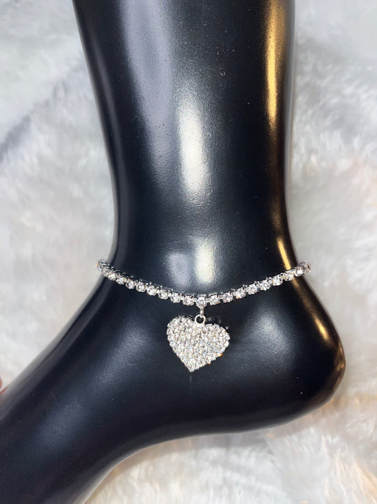 Heart Anklet