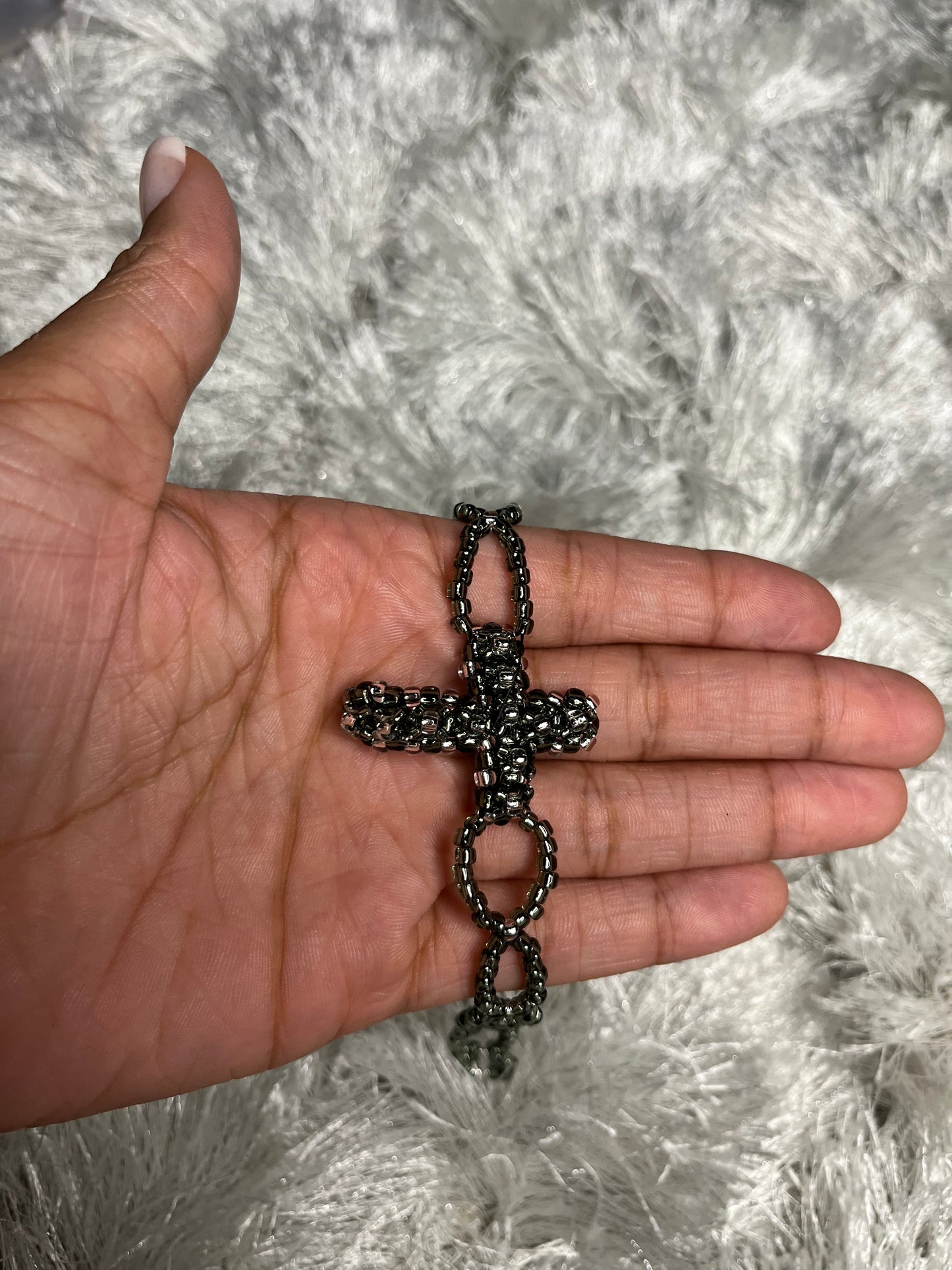 Cross Beaded Bracelets